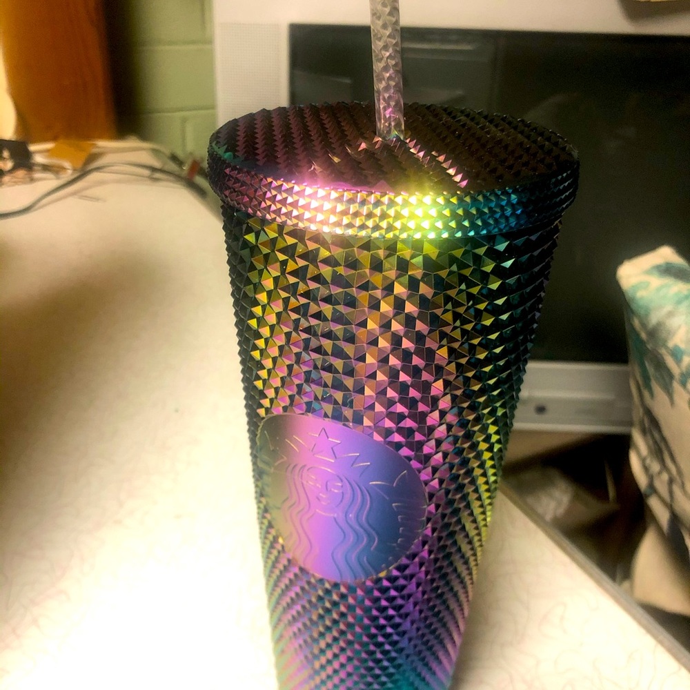 Starbucks studded oil slick brand new Venti